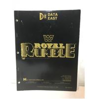 WWF Royal Rumble Flipperkast Handleiding 1994