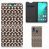 Samsung Galaxy A40 Hoesje met Magneet Aztec Brown