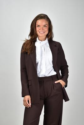 Margaux Lonnberg blazer Norton B/BR/G brown