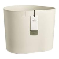 Elho Eden Aquacare Low 40 - Linnen wit - L 44 x B x H 35 cm - Binnen en Buiten - 100% gerecycled