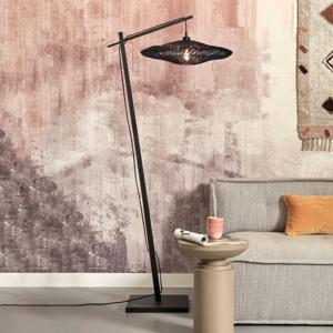 GOOD&MOJO Vloerlamp Zanzibar Bamboe en rotan, 176cm