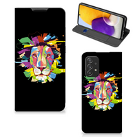 Samsung Galaxy A72 (5G/4G) Magnet Case Lion Color - thumbnail