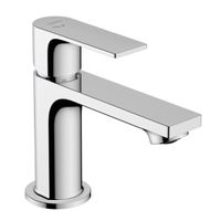 Hansgrohe Rebris E wastafelkraan 80 CoolStart met metalen afvoer chroom - thumbnail