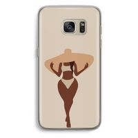 Let's get salty: Samsung Galaxy S7 Transparant Hoesje