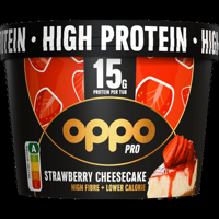 Oppo Pro High Protein Strawberry Cheesecake 150g bij Jumbo