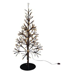 Kerstverlichting - kerstboom-kunstboom - bruin - 380 LED - 108 cm