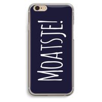 Moatsje!: iPhone 6 / 6S Transparant Hoesje