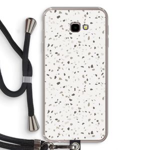 Terrazzo N°14: Samsung Galaxy J4 Plus Transparant Hoesje met koord