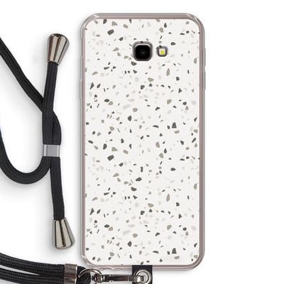 Terrazzo N°14: Samsung Galaxy J4 Plus Transparant Hoesje met koord