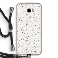 Terrazzo N°14: Samsung Galaxy J4 Plus Transparant Hoesje met koord