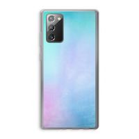 mist pastel: Samsung Galaxy Note 20 / Note 20 5G Transparant Hoesje