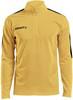 Craft 1905611 Progress Halfzip Tee LS M - Yellow/Black - XL