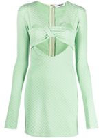 AMBUSH robe courte à détails de découpes - Vert AMBUSH robe courte à détails de découpes - Vert