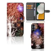 Samsung Galaxy A34 | Wallet Case | met Pasjes | Vuurwerk