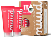 Nuud Care Deodorant Starter Pack Red 2x 20ml