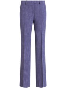 ETRO pantalon à coupe courte - Violet