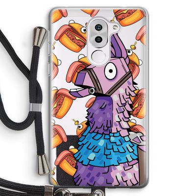 Loot Burger: Honor 6X Transparant Hoesje met koord