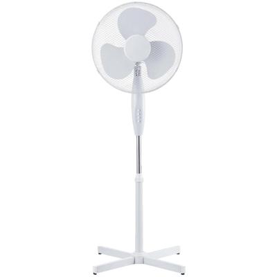Statiefventilator 40cm draaiend 40W wit - 8652573