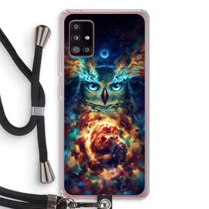 Aurowla: Samsung Galaxy A51 5G Transparant Hoesje met koord