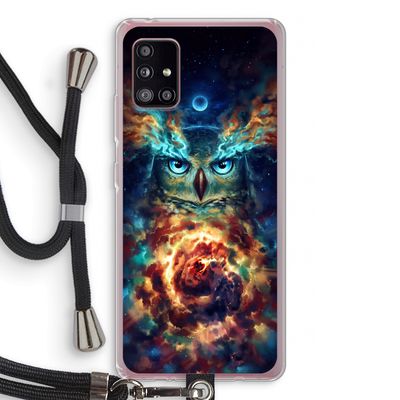 Aurowla: Samsung Galaxy A51 5G Transparant Hoesje met koord