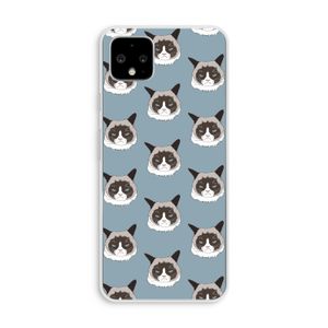 It's a Purrr Case: Pixel 4 XL Transparant Hoesje