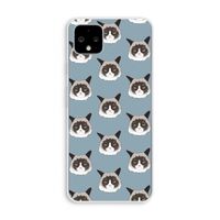 It's a Purrr Case: Pixel 4 XL Transparant Hoesje