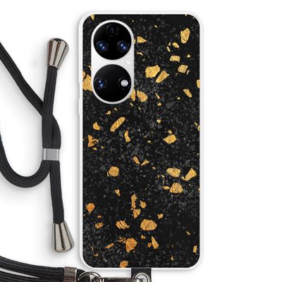 Terrazzo N°7: Huawei P50 Transparant Hoesje met koord