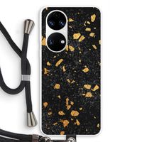 Terrazzo N°7: Huawei P50 Transparant Hoesje met koord