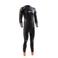 Zone3 Aspire thermal fullsleeve wetsuit zwart/oranje heren M