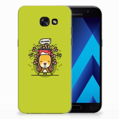 Samsung Galaxy A5 2017 Telefoonhoesje met Naam Doggy Biscuit Samsung Galaxy A5 2017 Telefoonhoesje met Naam Doggy Biscuit