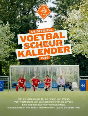 De officiële voetbal scheurkalender 2026 (Kalender)