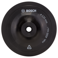 Bosch Accessoires Schuurplateau voor boormachines, 125 mm, spansysteem - 2609256281 - thumbnail