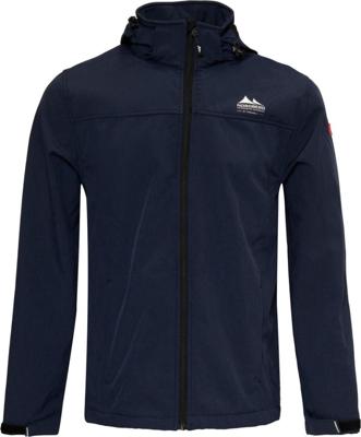 Nordberg Kjeld Heren Softshell Dark Navy Melange XL