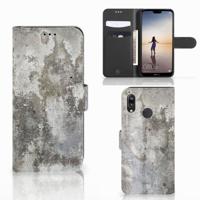 Huawei P20 Lite | Bookcase | Beton Print