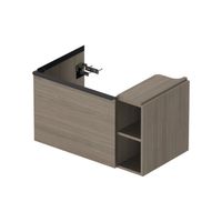 Badmeubel Duravit D-Neo Wand 78.4x45.2x44 cm Links Mat Eiken Duravit