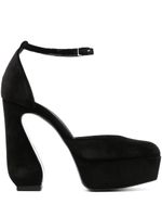 Si Rossi escarpins 85 mm à talon sculpté - Noir