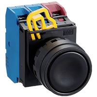 Idec YW1B-M1E10Y YW Series Druktoets 1x uit/(aan) Continu 1 stuk(s)