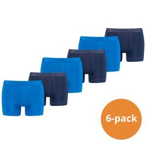 Puma Sport Boxershorts Microfiber 6-pack Blauw-XL