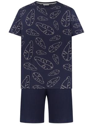 Katoenen heren shortama veren