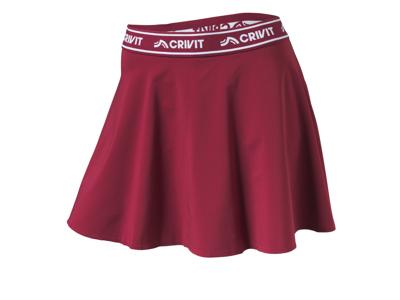 CRIVIT Dames sport rok (Rood, S (36/38))