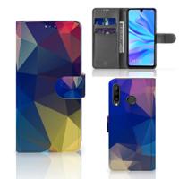 Huawei P30 Lite (2020) | Book Case | Polygon Dark Huawei P30 Lite (2020) | Book Case | Polygon Dark