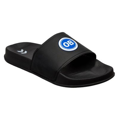 Odense Boldklub Pool Badslippers - Zwart Odense Boldklub Pool Badslippers - Zwart