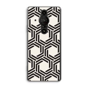 Geometrisch patroon: Sony Xperia Pro-I Transparant Hoesje
