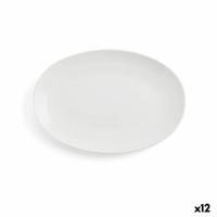 Serveerschaal Ariane Vital Coupe Ovalen Keramisch Wit (Ø 26 cm) (12 Stuks)