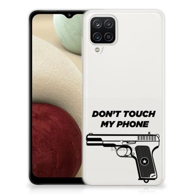 Samsung Galaxy A12 Silicone-hoesje Pistol DTMP Samsung Galaxy A12 Silicone-hoesje Pistol DTMP