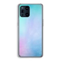 mist pastel: Oppo Find X3 Pro Transparant Hoesje