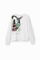 Arty sweatshirt Mickey Mouse - WHITE - XXL Arty sweatshirt Mickey Mouse - WHITE - XXL