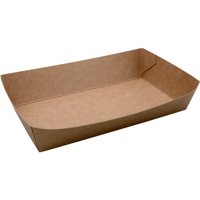 Bak | Karton | A14 | snackbak | 157x88x35mm | bruin | 300 stuks