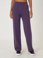 Rechte gebreide broek