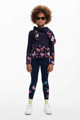 Legging met vlinders - BLUE - XL